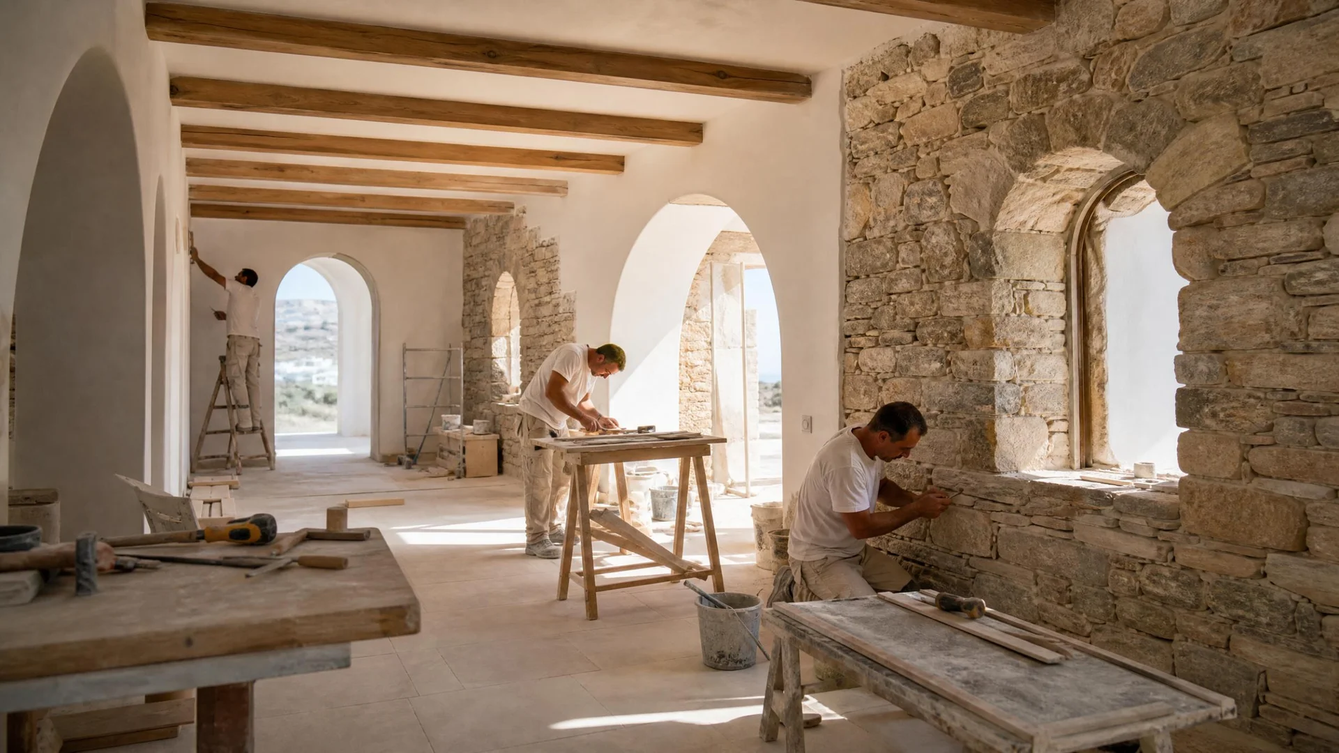 Commercial building project in Athens