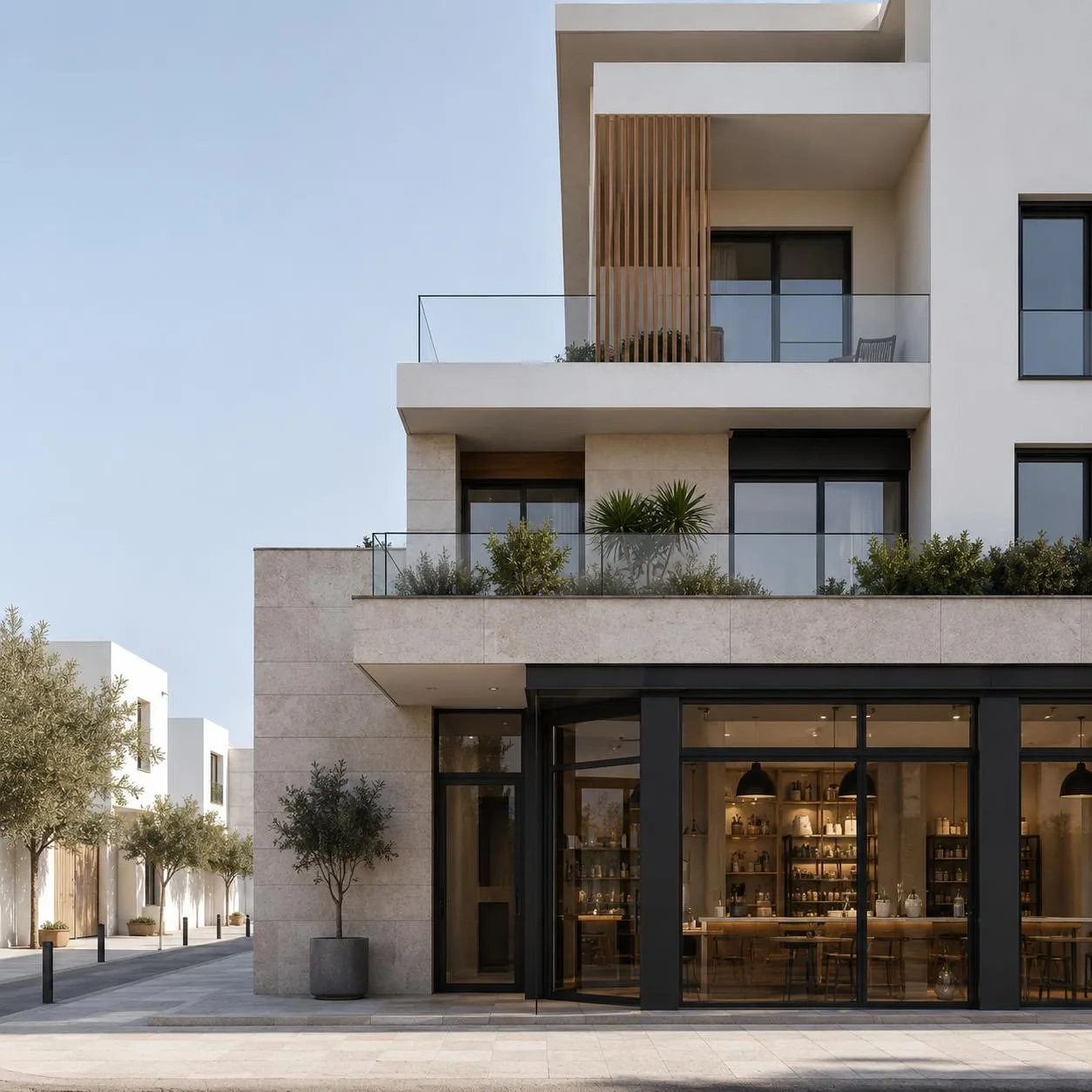 Mixed-use building coordination