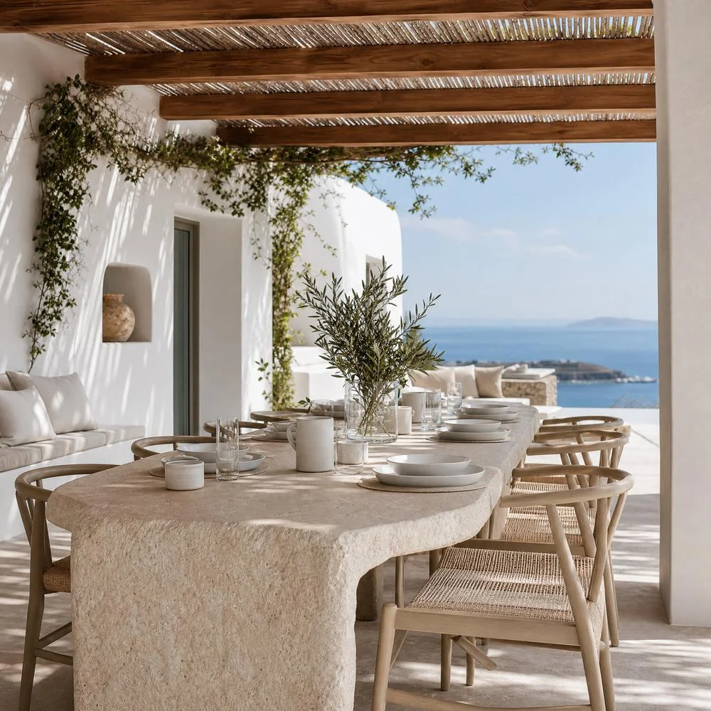 Sea view terrace