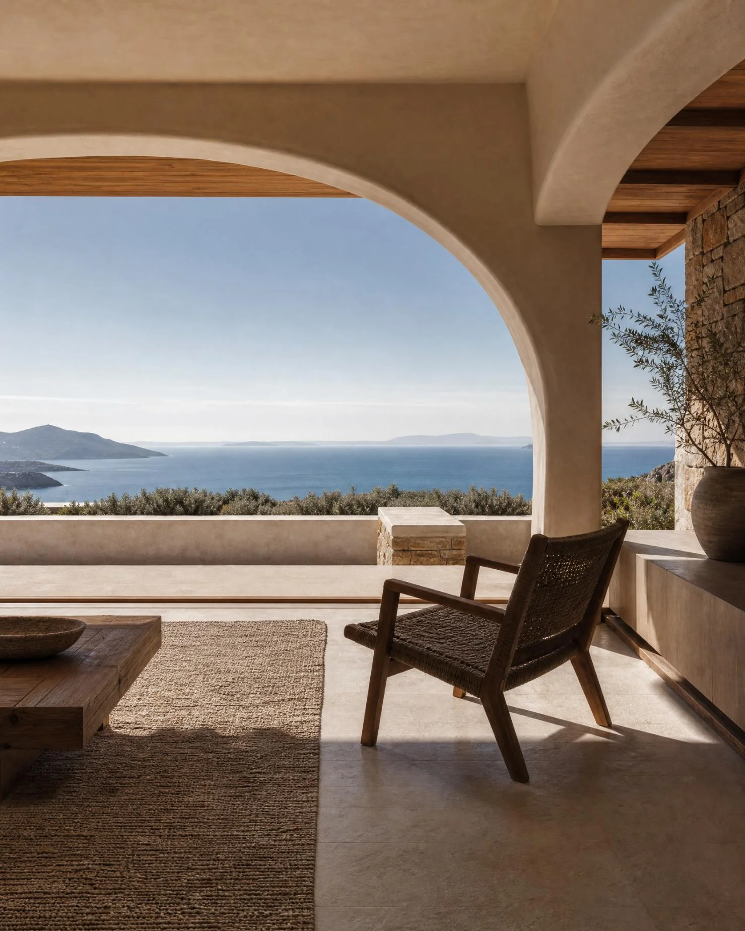 A luxury residence by Velos in the Cyclades