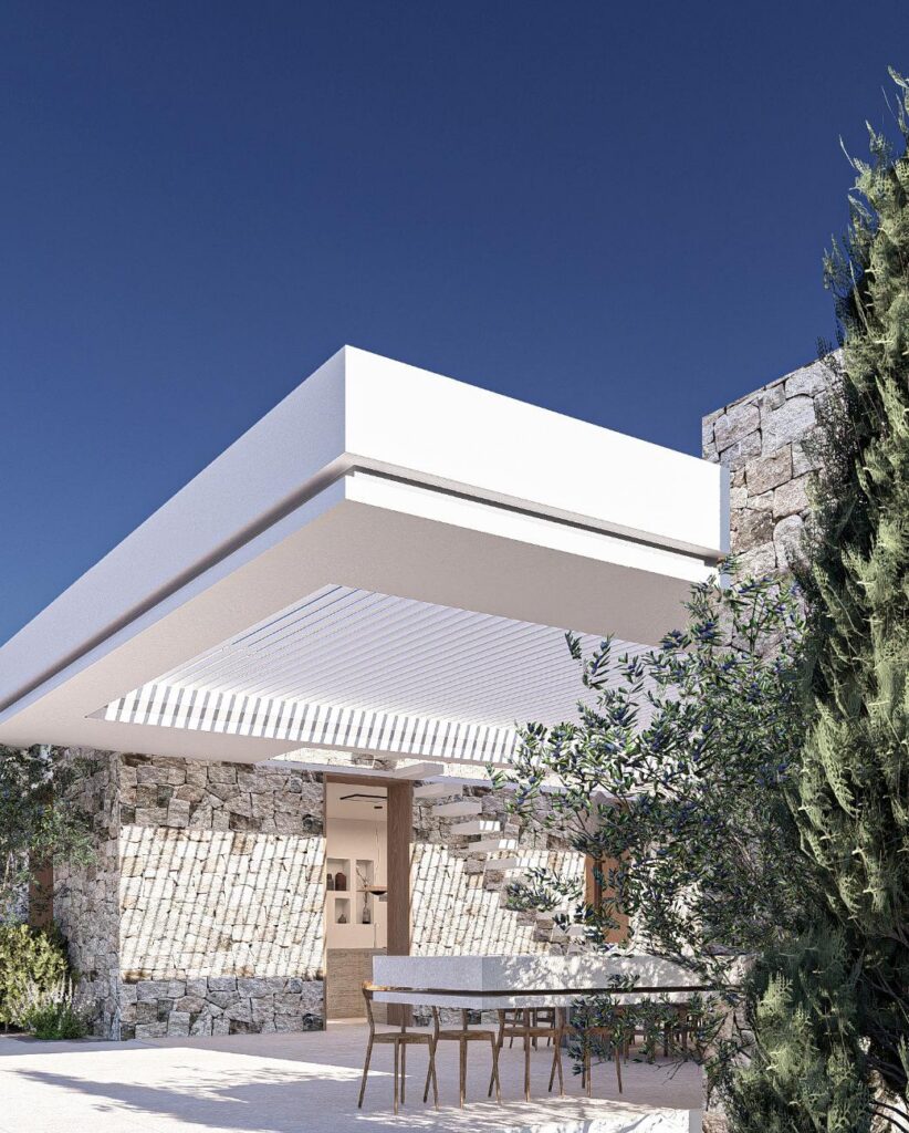 Mylos Residence Exterior detail